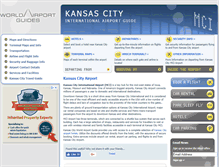 Tablet Screenshot of kansas-city-mci.worldairportguides.com