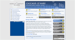 Desktop Screenshot of chicago-ord.worldairportguides.com