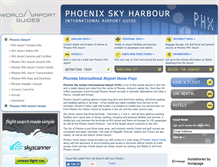 Tablet Screenshot of phoenix-phx.worldairportguides.com