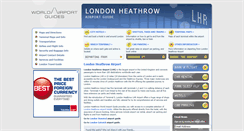 Desktop Screenshot of london-lhr.worldairportguides.com