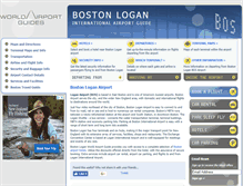 Tablet Screenshot of boston-bos.worldairportguides.com