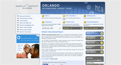Desktop Screenshot of orlando-mco.worldairportguides.com