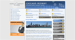 Desktop Screenshot of chicago-mdw.worldairportguides.com